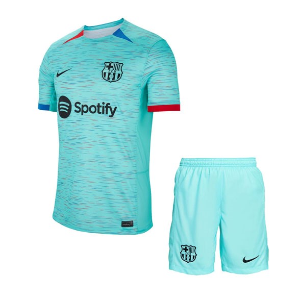 Camiseta Barcelona Replica Tercera Ropa Niño 2023/24